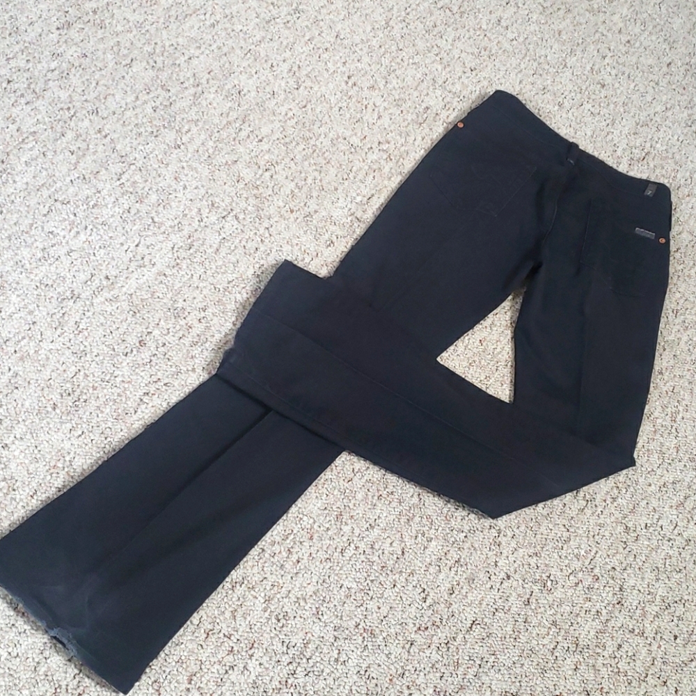 7FAM black jeans